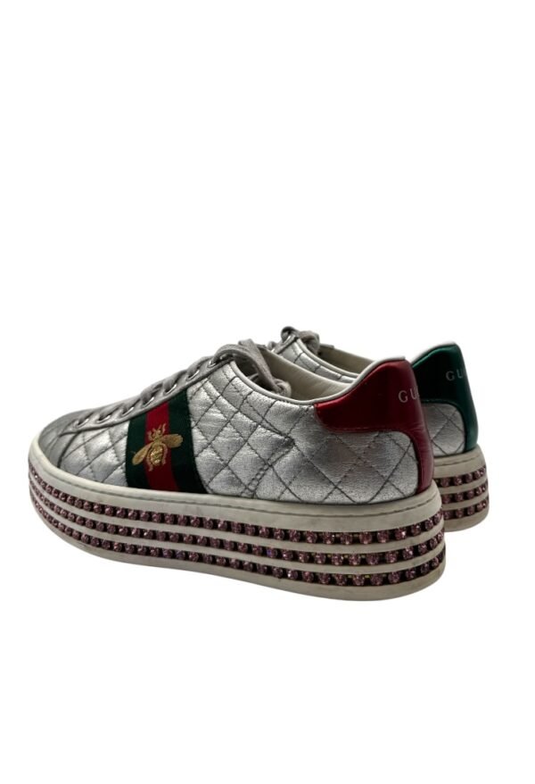 GUCCI - SNEAKERS ACE BEES METALLIC - Image 11